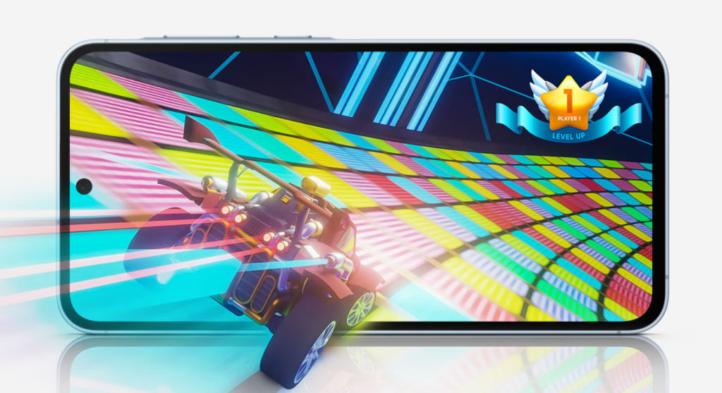 Samsung Galaxy a55 zaslon