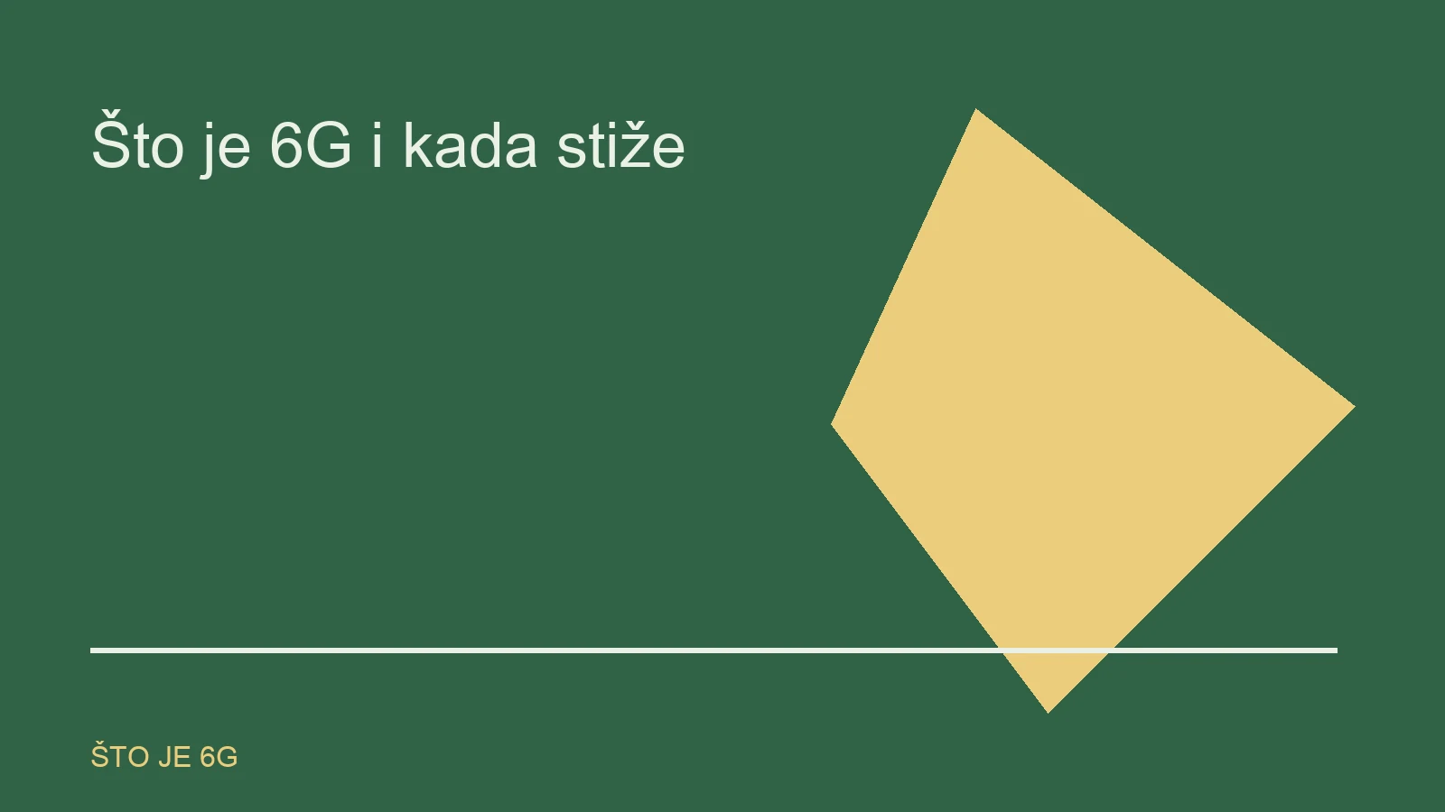 Urednička ilustracija za temu što je 6G